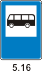 Знак Место остановки автобуса и (или) троллейбуса
