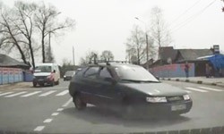 Дтп при повороте налево