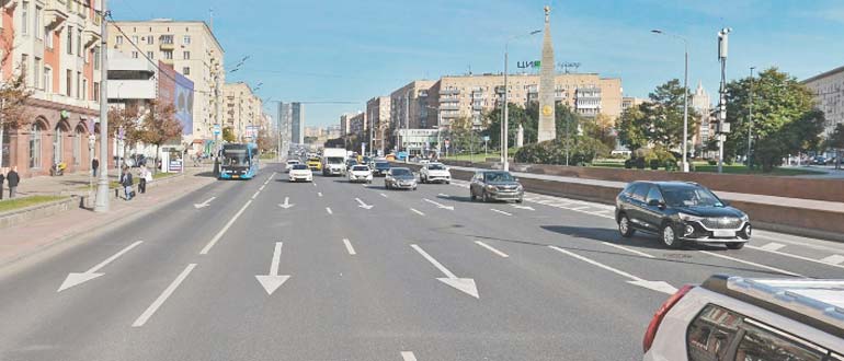 Перестроение из смежных полос