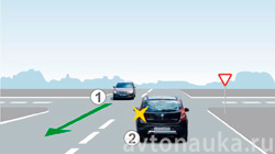 Как определить главную дорогу если нет знаков приоритета Встречный прямо