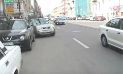 Выезд во второй ряд