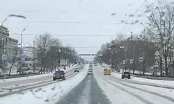 Снежная дорога