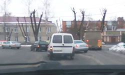 С правого ряда налево