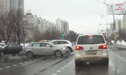 На желтый