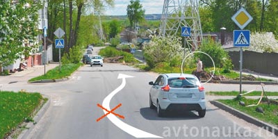Запрещается ли обгон на перекрестках Пропускает пешехода